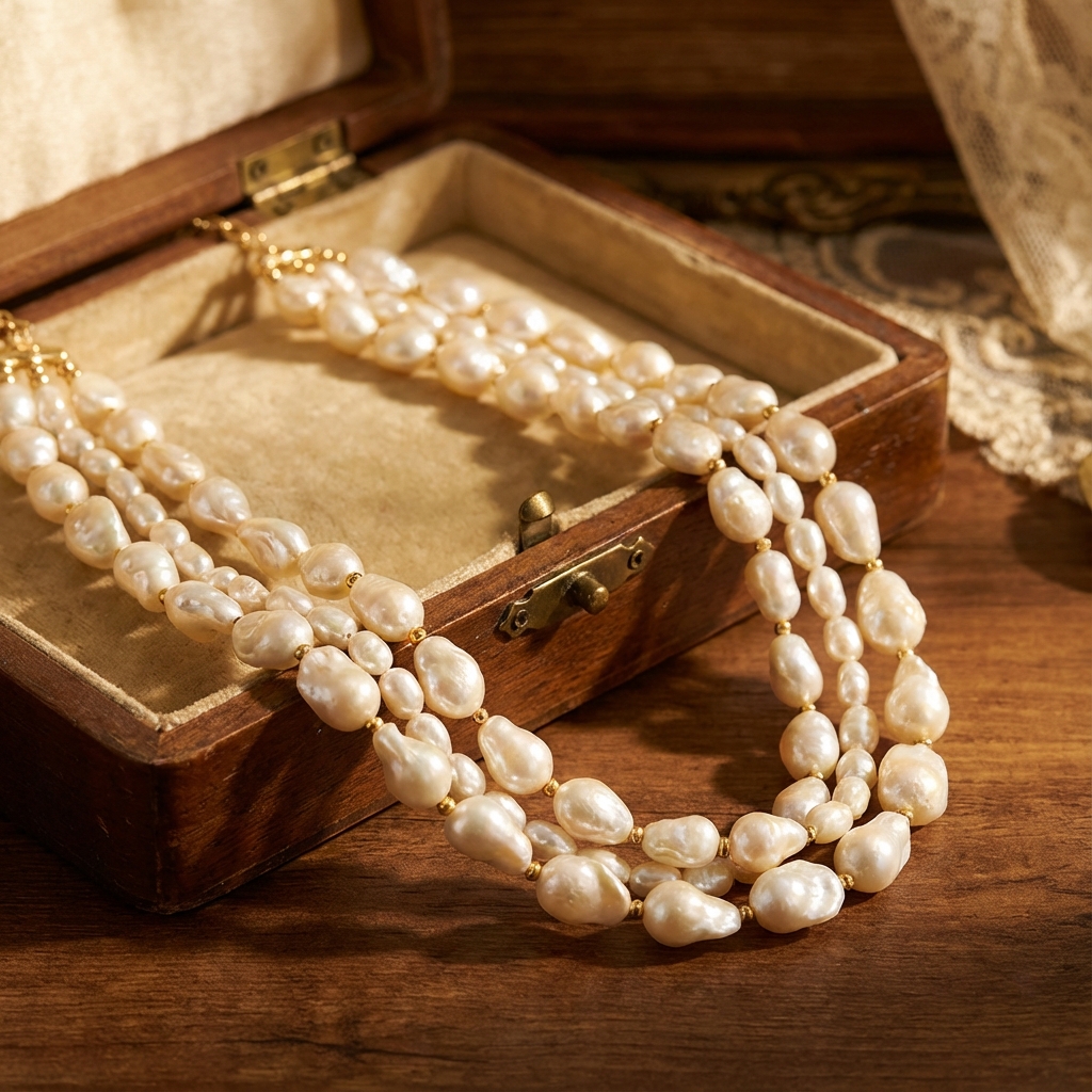 Basra Pearl Necklace